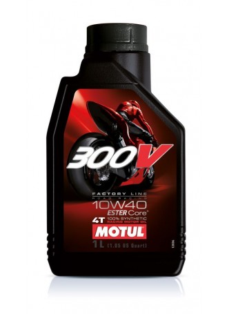 MOTUL 300V FACTORY LINE 10W-40 4L